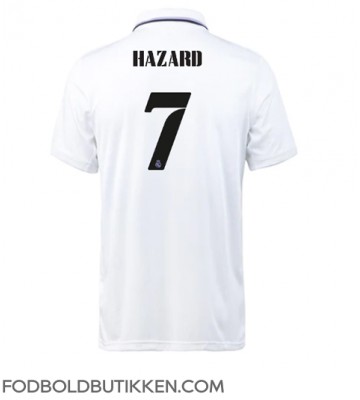Real Madrid Eden Hazard #7 Hjemmebanetrøje 2022-23 Kortærmet